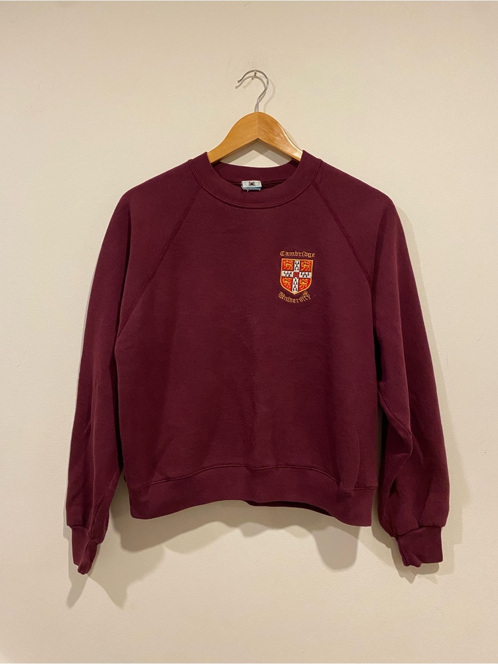 VINTAGE Cambridge University Sweatshirt